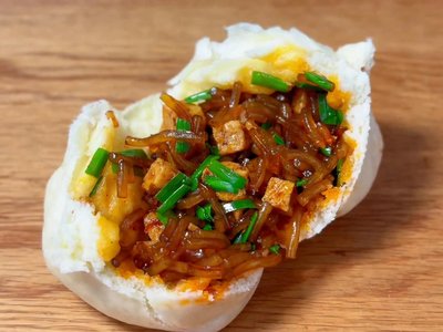 粉条豆腐包子
