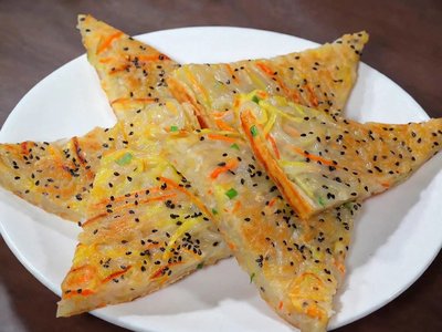 粉条鸡蛋饼