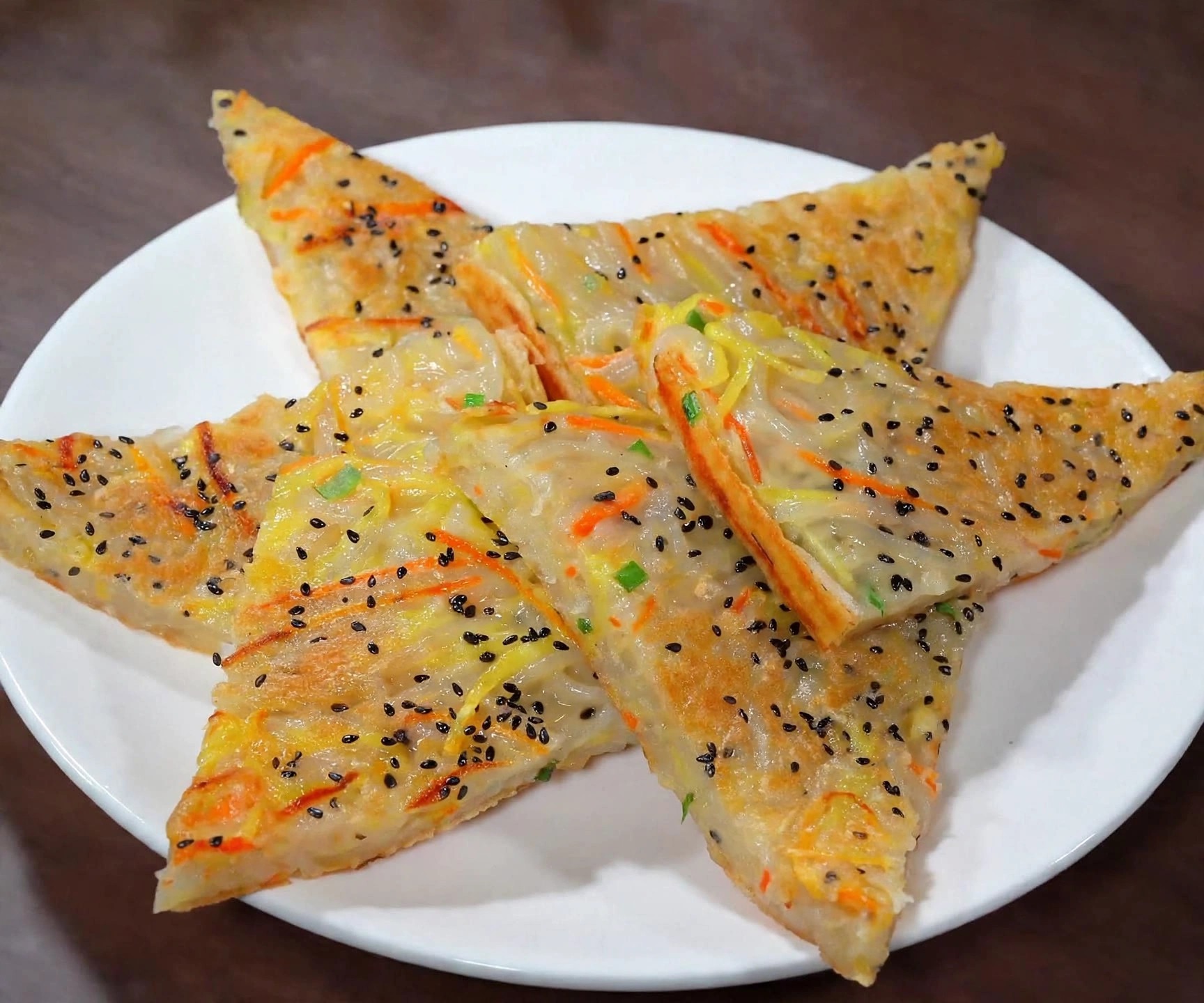 粉条鸡蛋饼