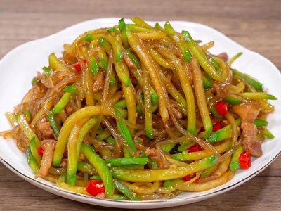 萝卜丝炒粉条