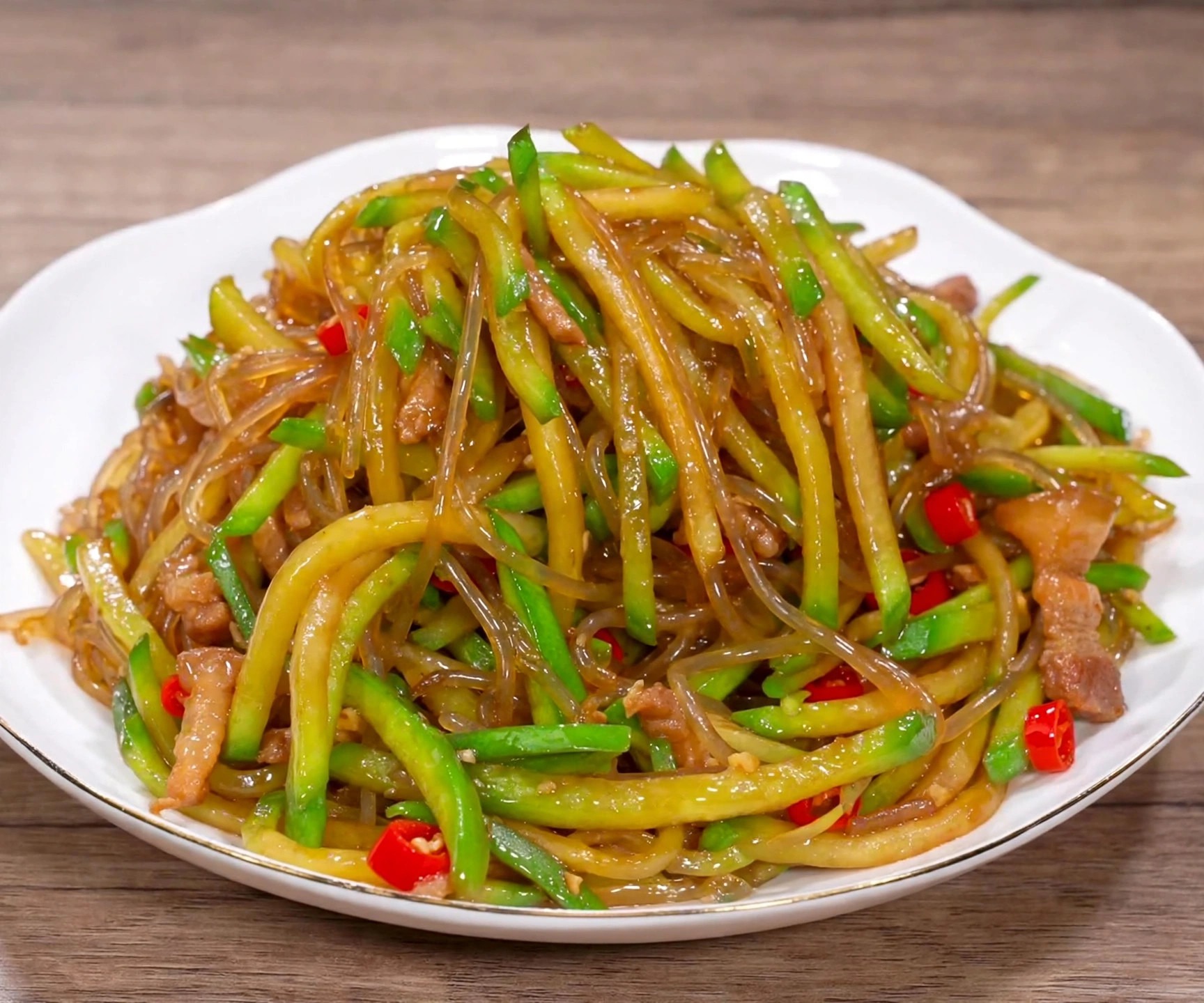萝卜丝炒粉条