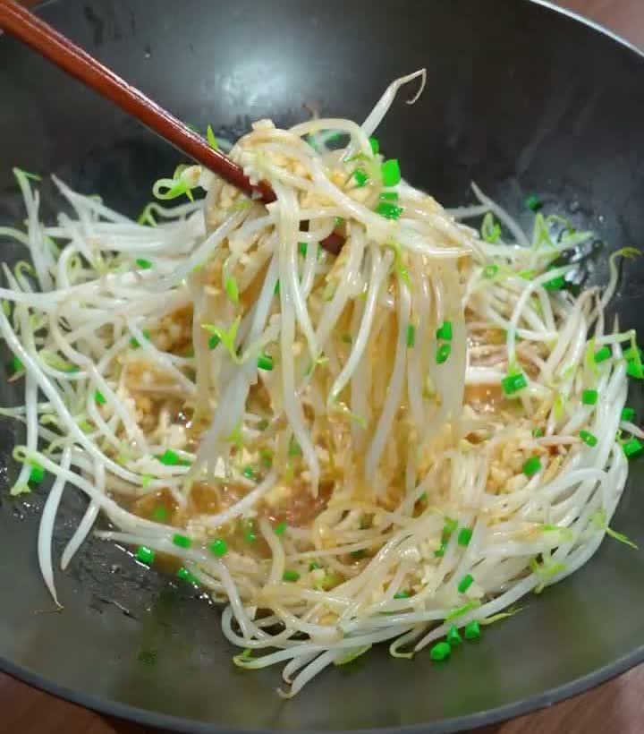 水焖豆芽