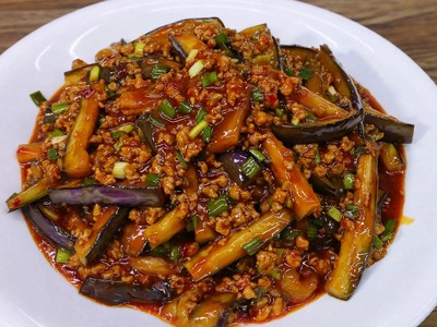 鱼香肉末茄子